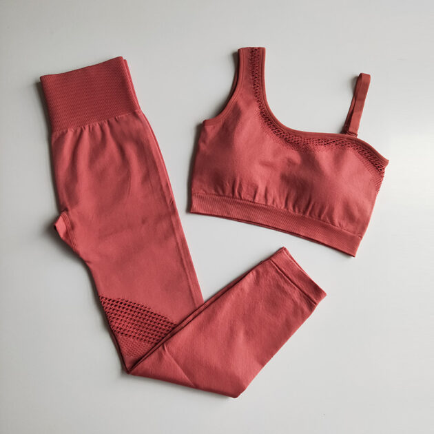 Ella Hollow Out Active Wear